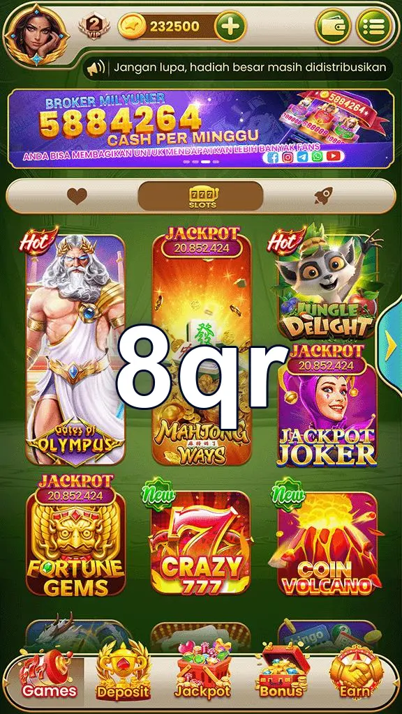 8qr Masuk